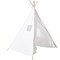White Teepee PLAY TENT for Kids Indoor Outdoor Children Playhouse